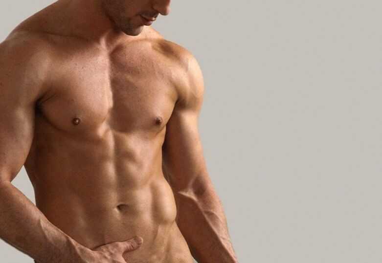 Man's body