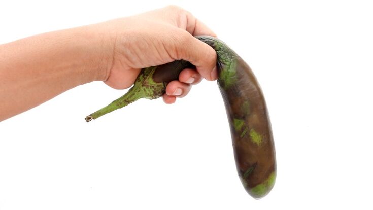 Potential bad examples of eggplant, how to increase it with food